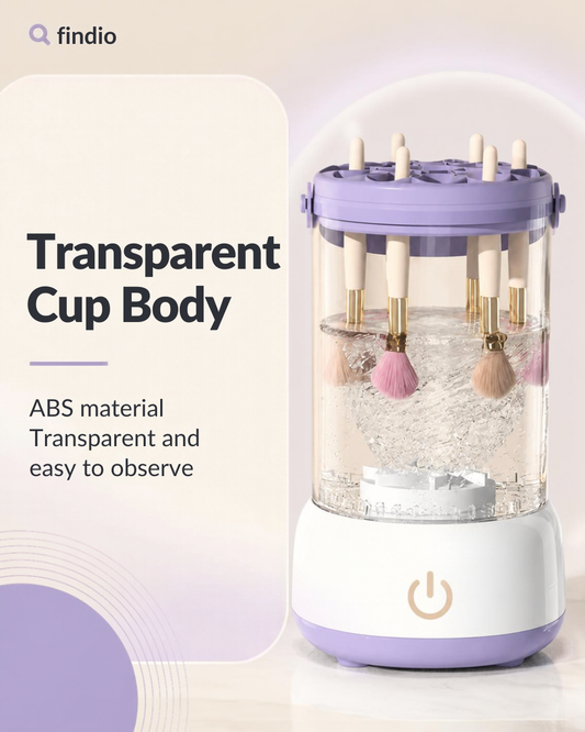 Automatic High-Speed Makeup Brush Cleaner and Dryer