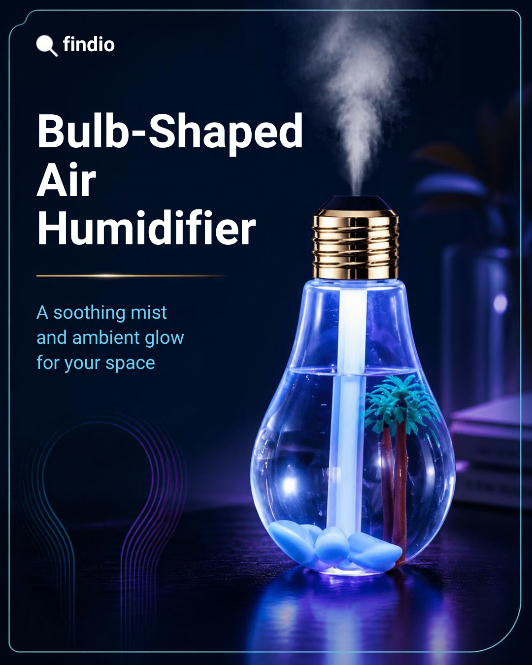 Desktop Portable Bulb Humidifier