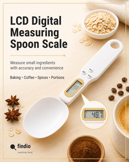 LCD Digital Measuring Spoon Scale