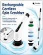Rechargeable Cordless Electric Spin Scrubber Kit